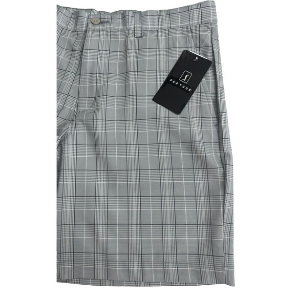 PGA Tour Boys Comfort Stretch Shorts Tradewings UPF 50, 7 Size XL New - Picture 3 of 11